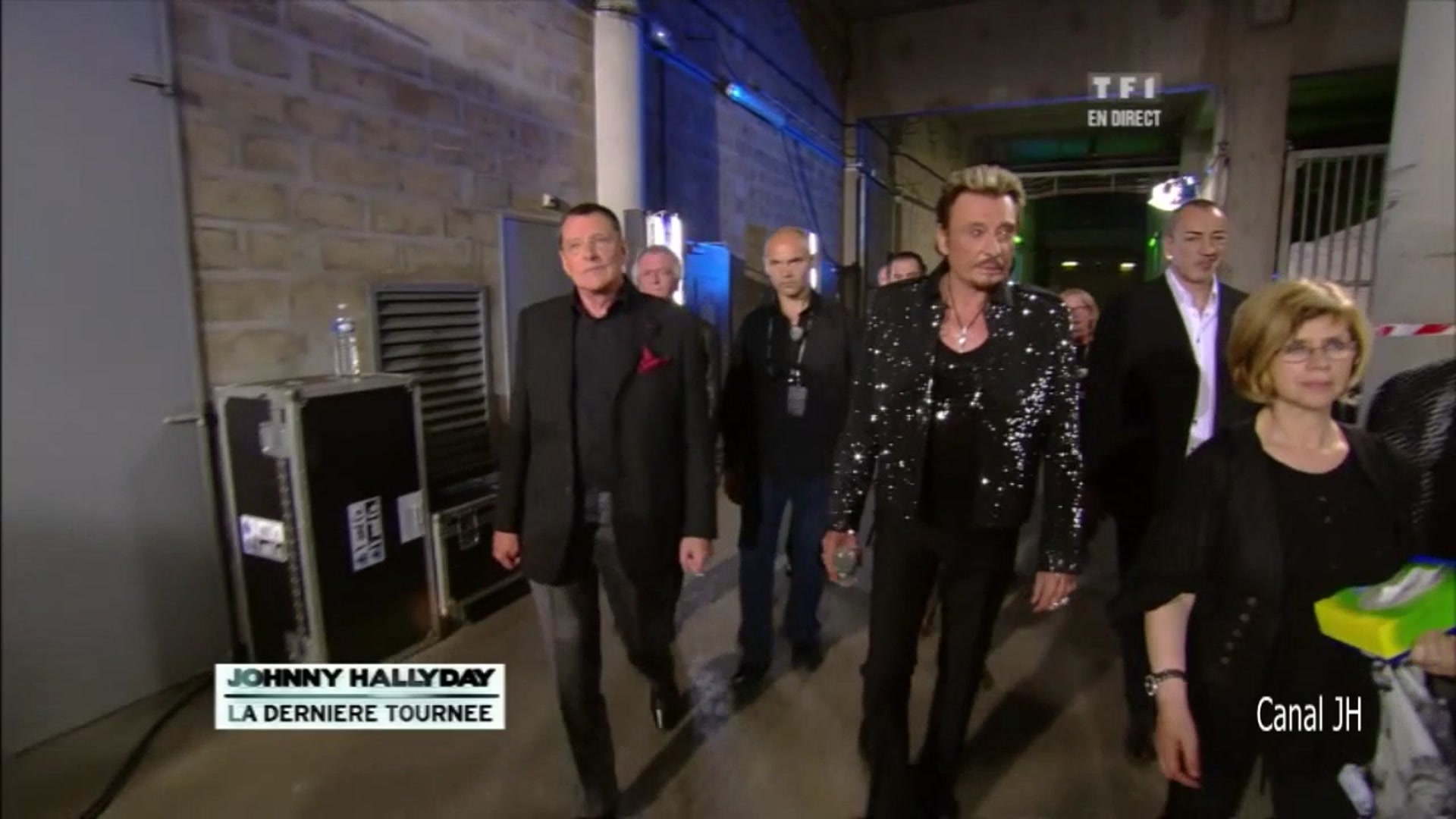 Video thumbnail for Johnny Hallyday - avant-concert - Stade de France 2009