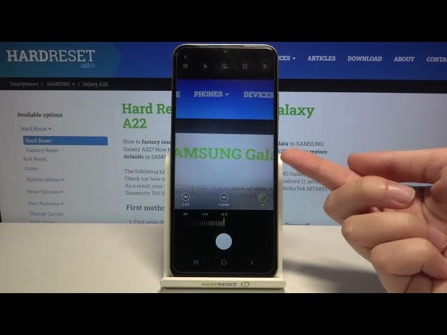 Video thumbnail for SAMSUNG Galaxy A22 Camera Pro Mode Tutorial | Manual Mode Overviev