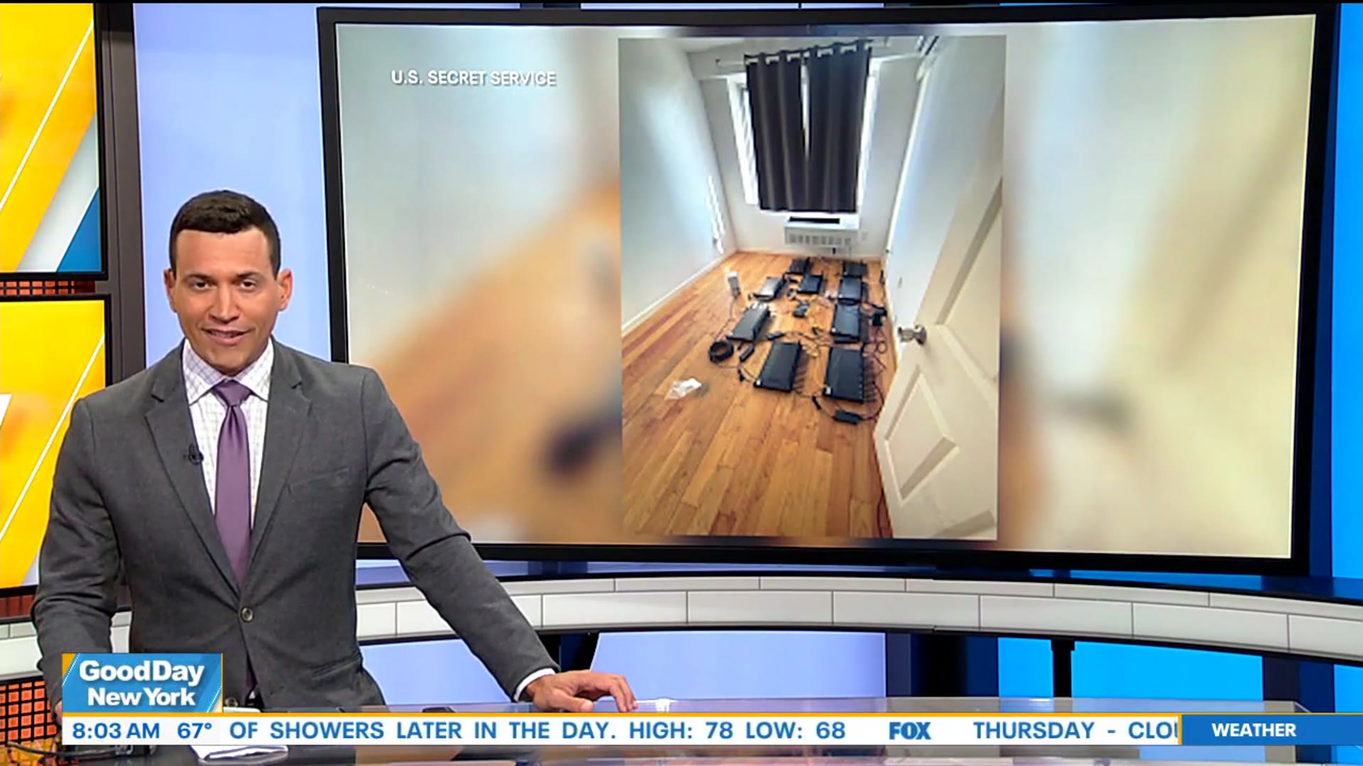 'Video thumbnail for Secret Service dismantles imminent telecommunications threat in NY'