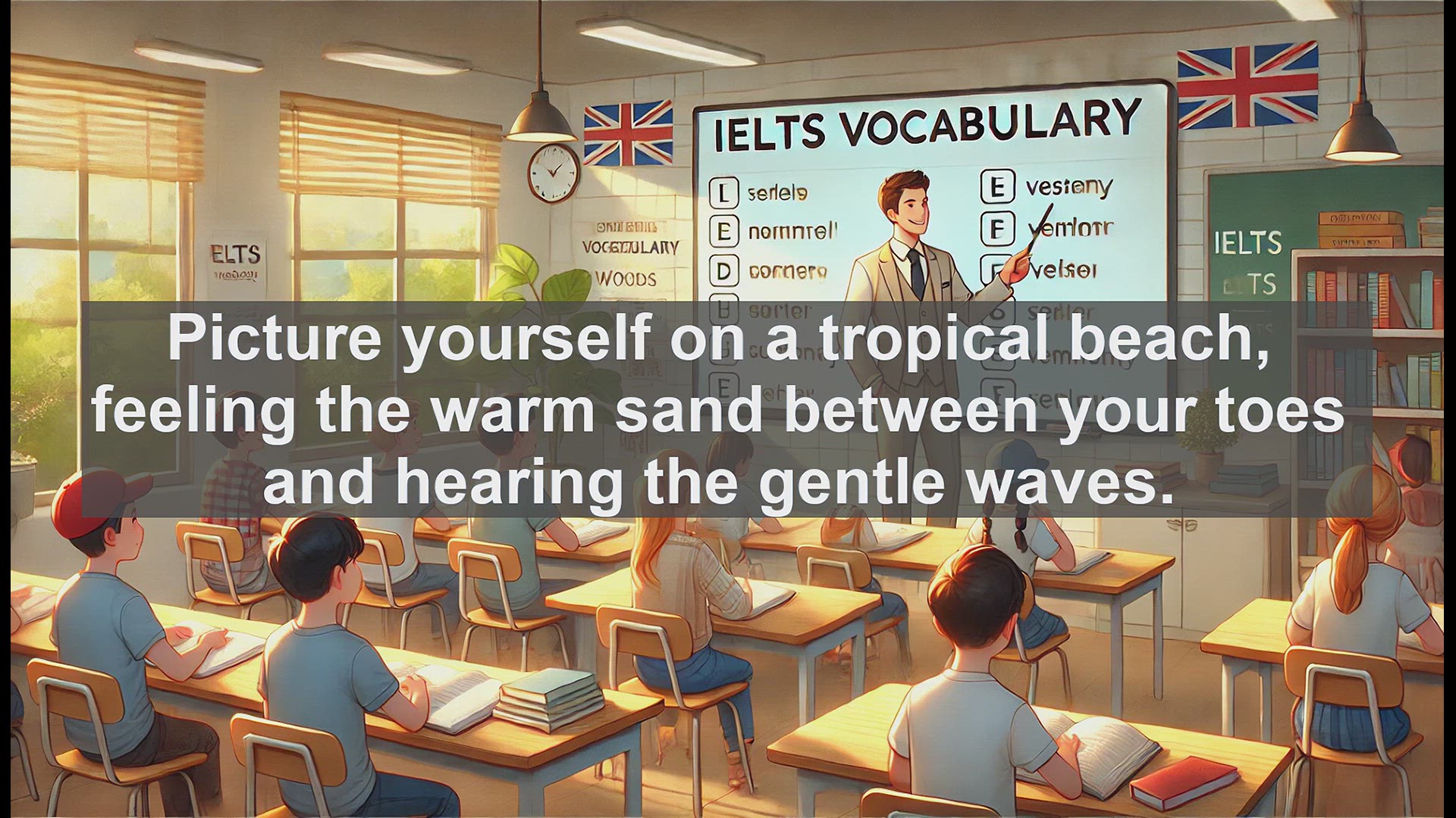 'Video thumbnail for 2500 Must Know IELTS 6.5 Vocabulary - Understanding 'Imagining': Definition, Usage, and IELTS Application'
