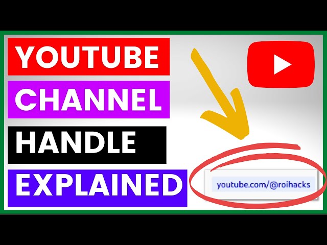 Video thumbnail for What Is A YouTube Handle? (YouTube Channel Handle Explained in 2025)