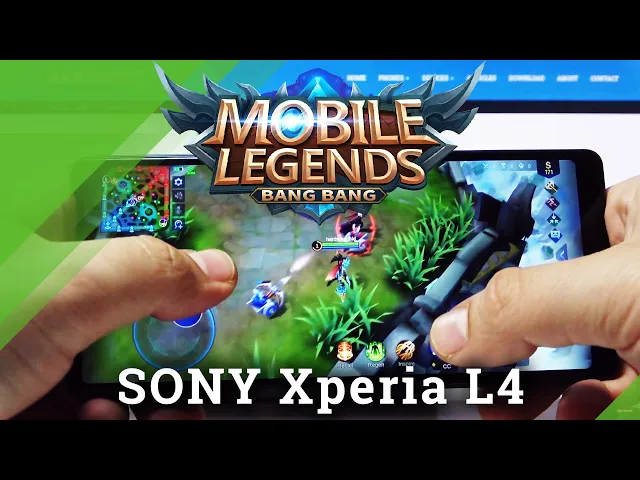 Video thumbnail for Mobile Legends on SONY Xperia L4 – Game Test