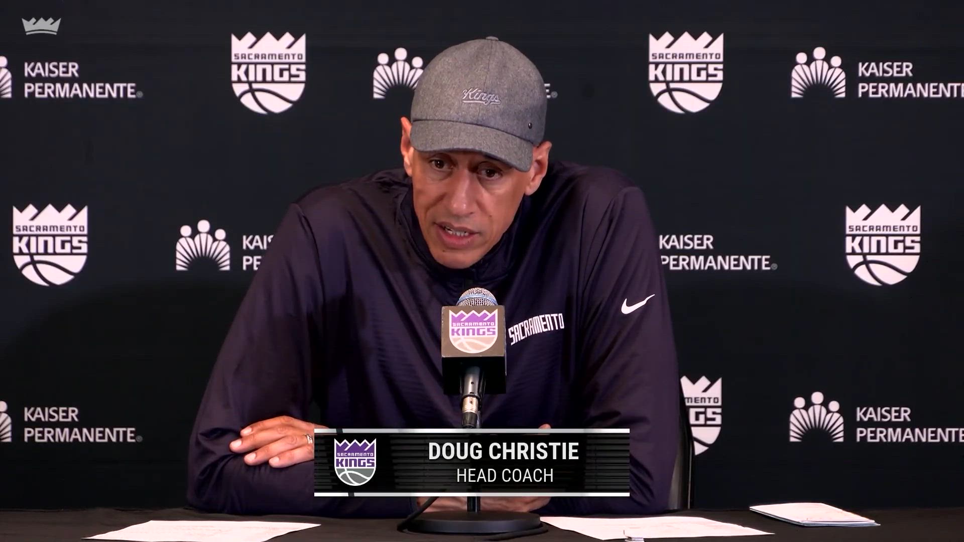 Video thumbnail for Doug Christie Pleased with Development of Young Sacramento Kings: 'They Deserve a Win'