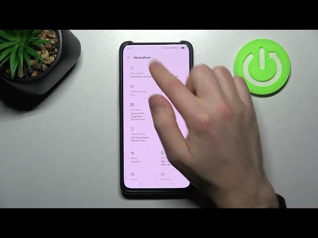 Video thumbnail for How to Check the Device Model on OPPO Reno 10x - Phone Model