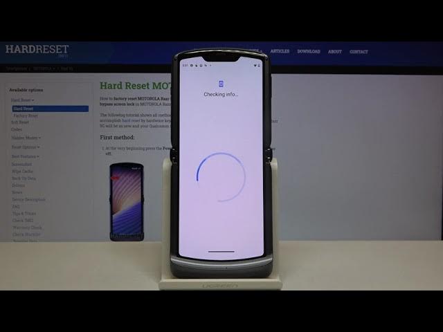 Video thumbnail for How to Manage Google Account in MOTOROLA Razr 5G – Add / Remove Google Account