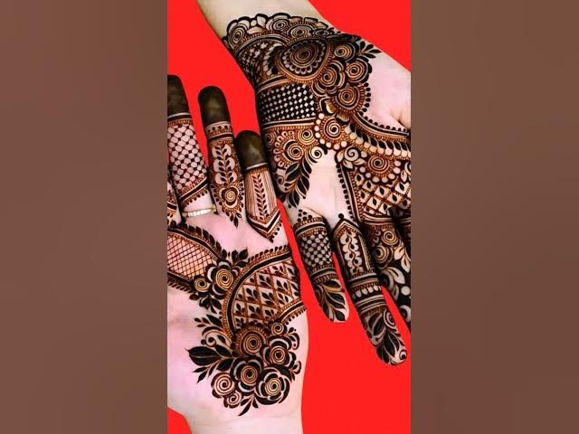 Video thumbnail for #wedding #love #newmahendi #anniversiry #mehndi #hennadesign #music #very beautiful#foryou