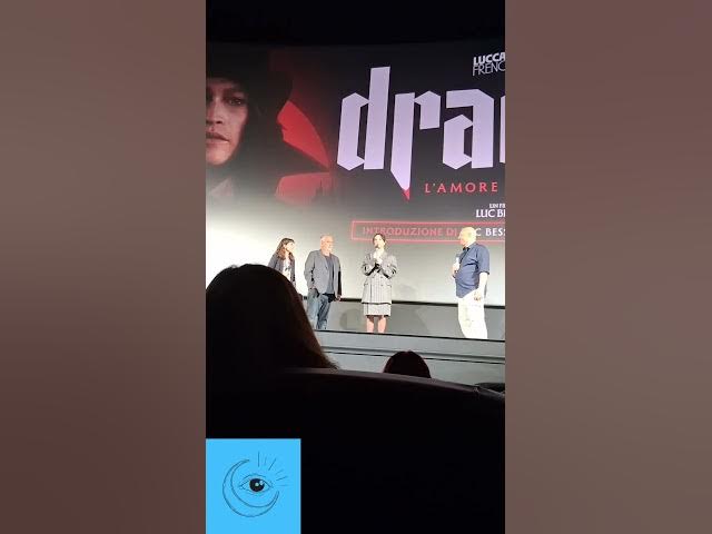 Video thumbnail for Matilda De Angelis presente Dracula - L'amore perduto al Lucca Comics & Games 2025 con Luc Besson