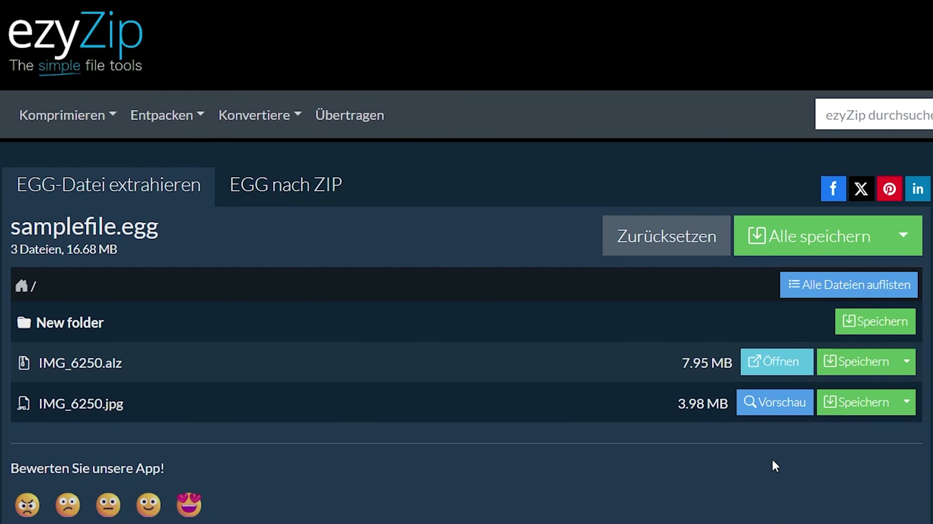 Video thumbnail for 📦 So Extrahieren Sie EGG-dateien Kostenlos Online │ Keine Softwareinstallation Erforderlich