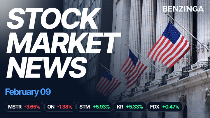 Video thumbnail for Stock Market Today: Dow Jones Futures Drop After Friday's Record Close—STMicroelectronics, Kroger, FedEx In Focus