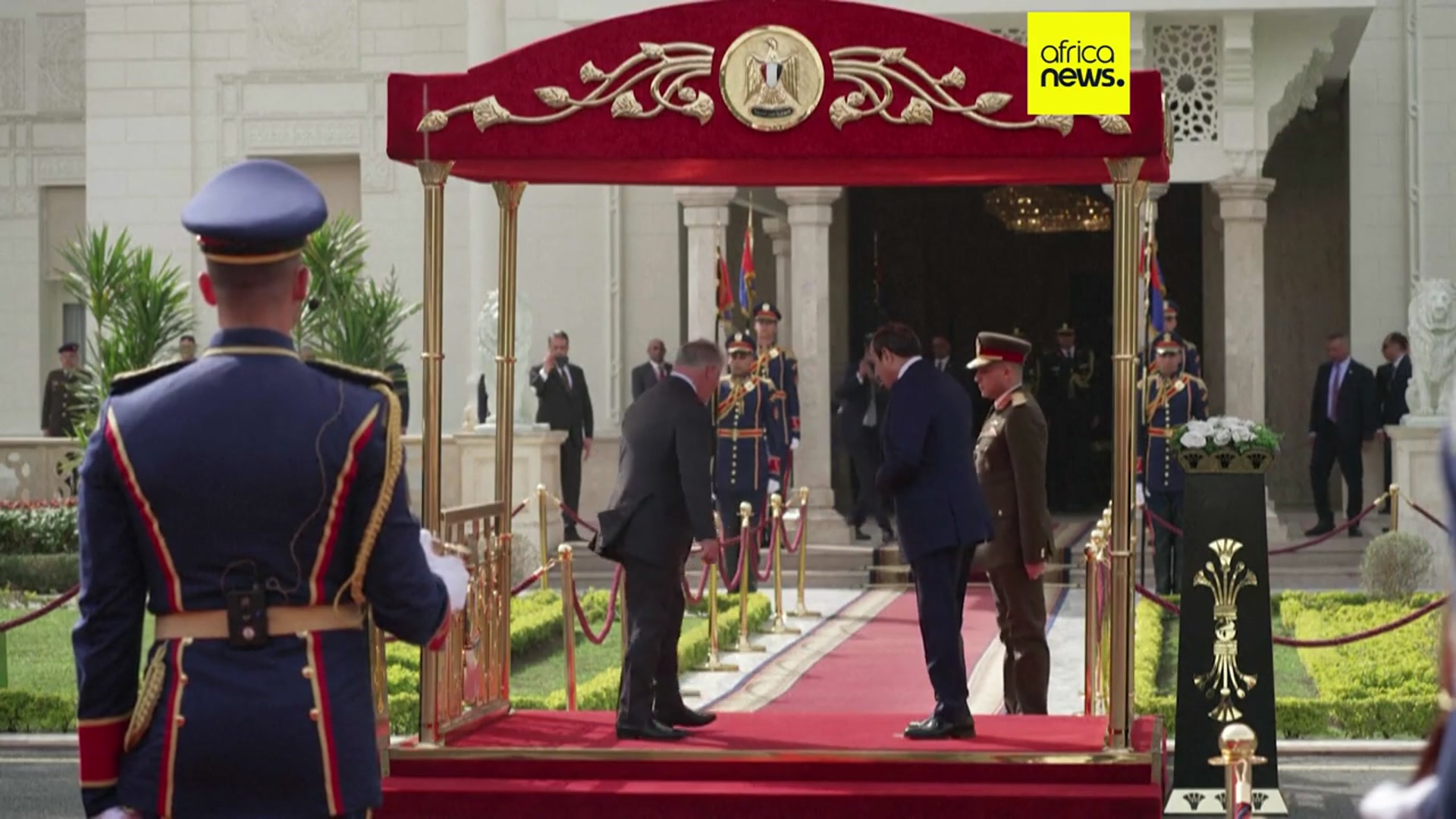 Video thumbnail for Sisi, King Abdullah reject Gaza displacement plans