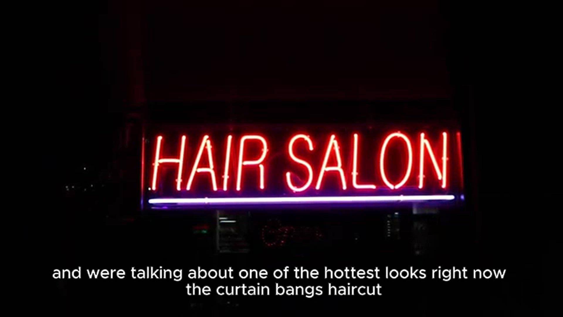Video thumbnail for Curtain Bangs haircut