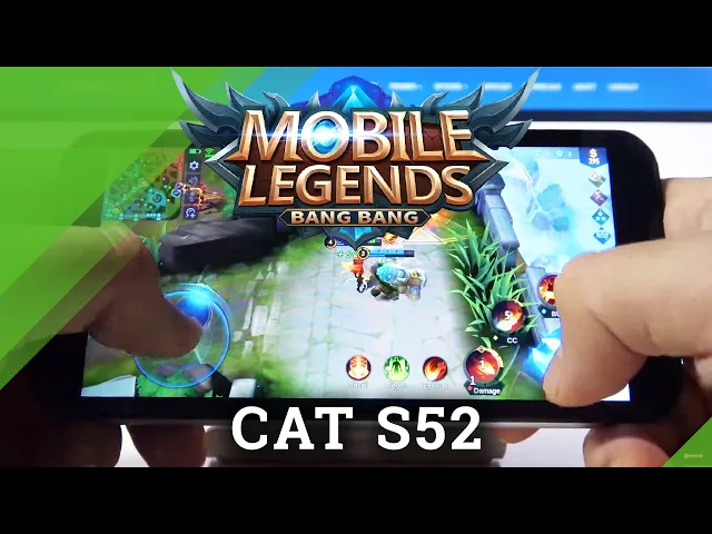 Video thumbnail for Performance Test of CAT S52 - Mobile Legends Gameplay