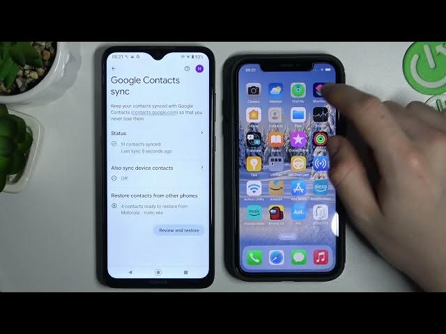 Video thumbnail for How to Transfer Contacts from iOS to Android! | Move your Contact Book to New Device