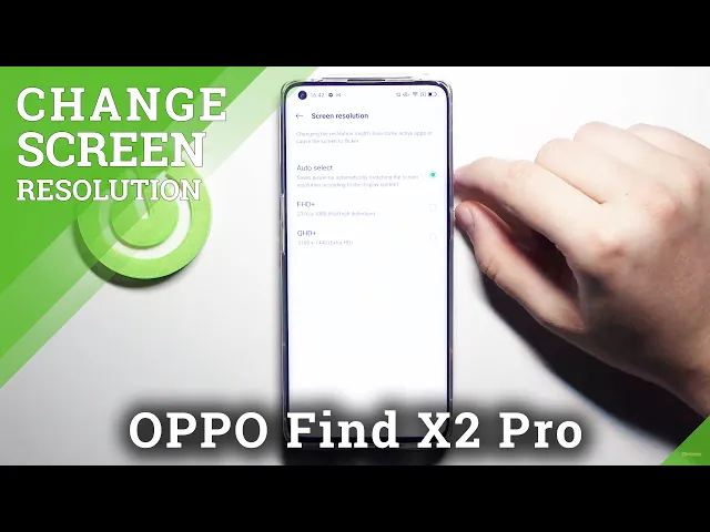 Video thumbnail for How to Change Screen Resolution on OPPO Find X2 Pro – Set Up Screen Resolution