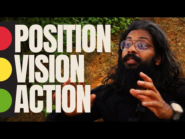 Video thumbnail for playing with position, vision, action to stay on top of your game
