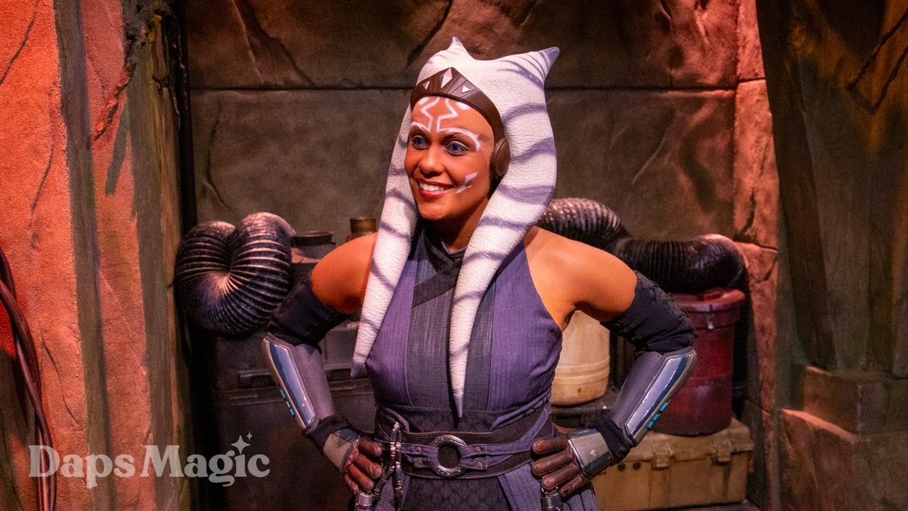 'Video thumbnail for FIRST LOOK: Ahsoka at Disneyland During Ahsoka Fan Event 4K'