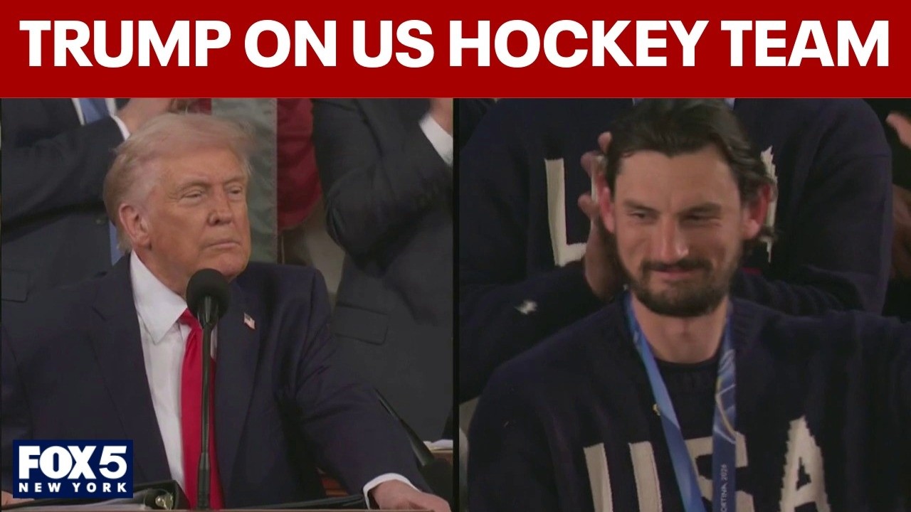 Video thumbnail for Trump on Venezuela, 'ending' DEI, US Olympic hockey team