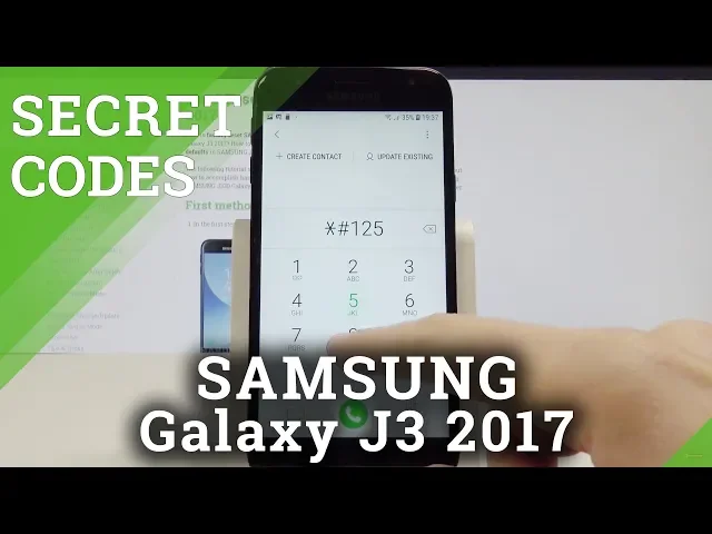 Video thumbnail for Secret Codes SAMSUNG Galaxy J3 2017 - Hidden Mode / Test Menu / Advanced Options