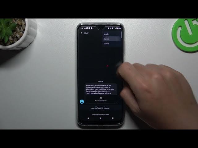 Video thumbnail for How to Forward a Text Message on MOTOROLA Moto G32 - Resending an SMS Message to Another Recepient