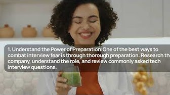 'Video thumbnail for How to Overcome Job Interview Fear in Tech Jobs: 20+ Tips and Tricks'