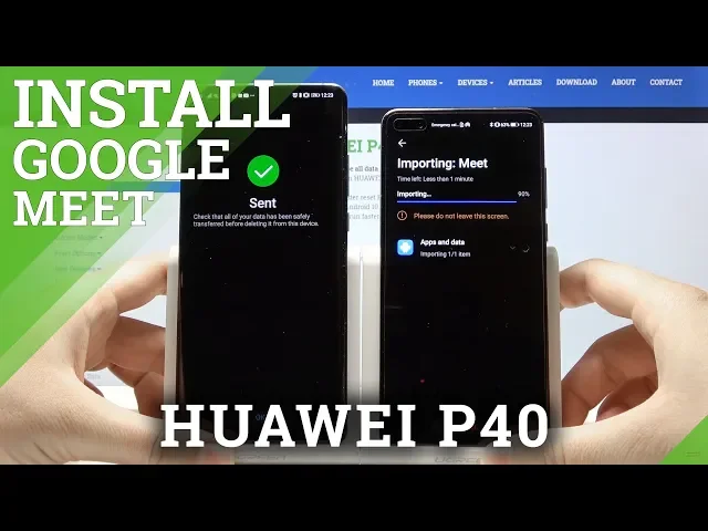 Video thumbnail for How to Install Google Meet on Huawei P40? | Google Apps