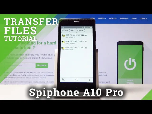 Video thumbnail for How to Transfer Photos in SPIPHONE A10 Pro - Transfer Media to Micro SD Card