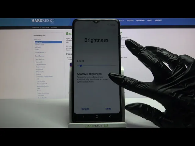 Video thumbnail for How to Activate Auto Brightness on SAMSUNG Galaxy M12 – Screen Adjustment