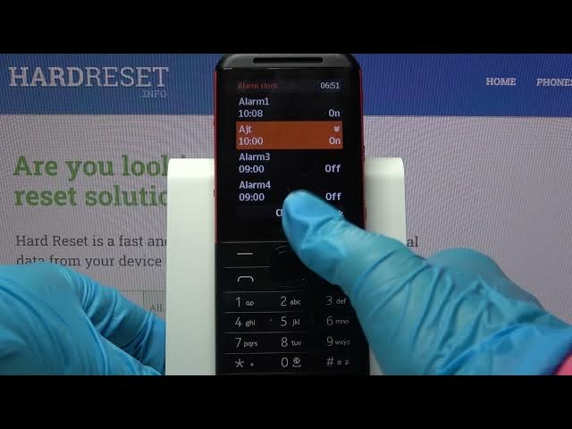 Video thumbnail for How to Set Up Alarm Clock on NOKIA 5310 (2020) – Schedule Alarms