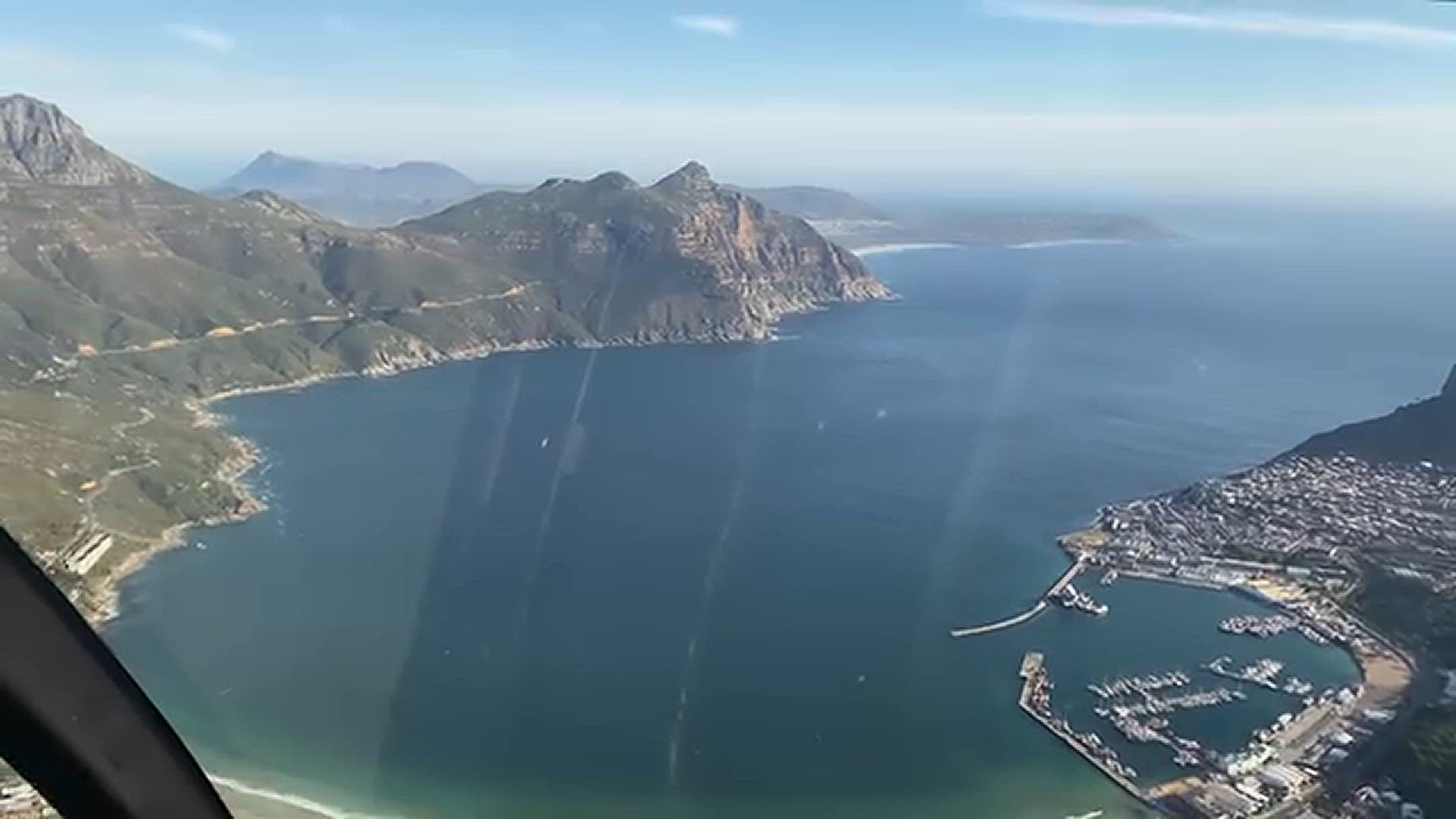 Video thumbnail for Hout Bay with Chapmans Peak Drive, Cape Town
