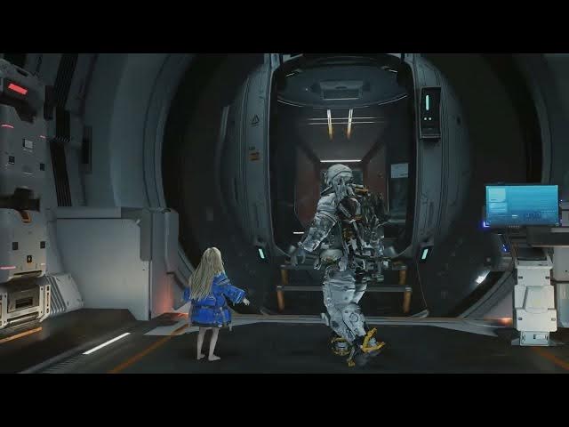 Video thumbnail for Pragmata - 2. Mass Production Array: Ride The Tram To MPA: Loadout | Diana | Data Shard Location