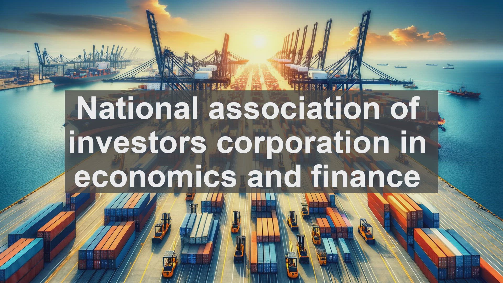 'Video thumbnail for National association of investors corporation in economics and finance'
