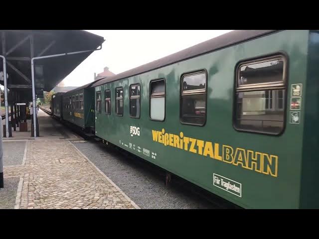 Video thumbnail for Weißeritztalbahn, Dipoldiswalde