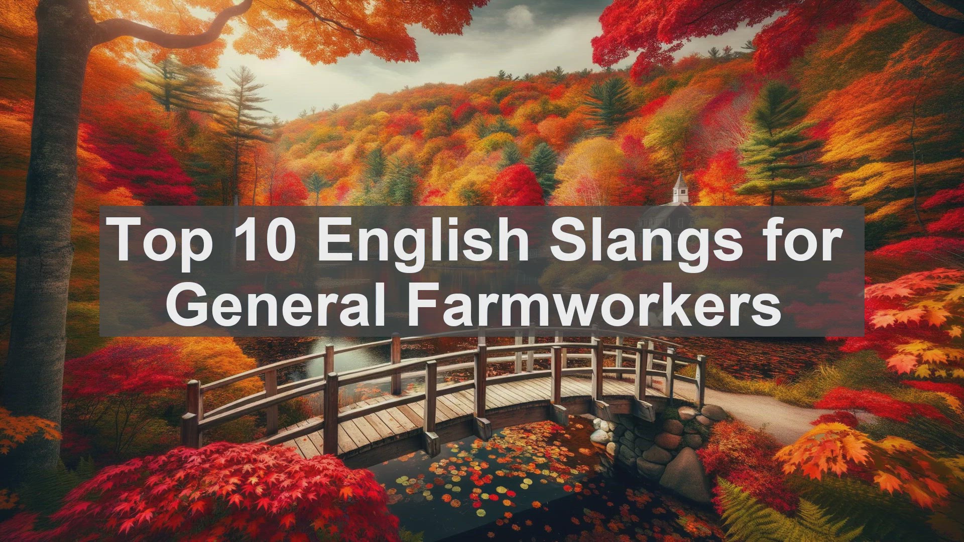 'Video thumbnail for Top 10 English Slangs for General Farmworkers'