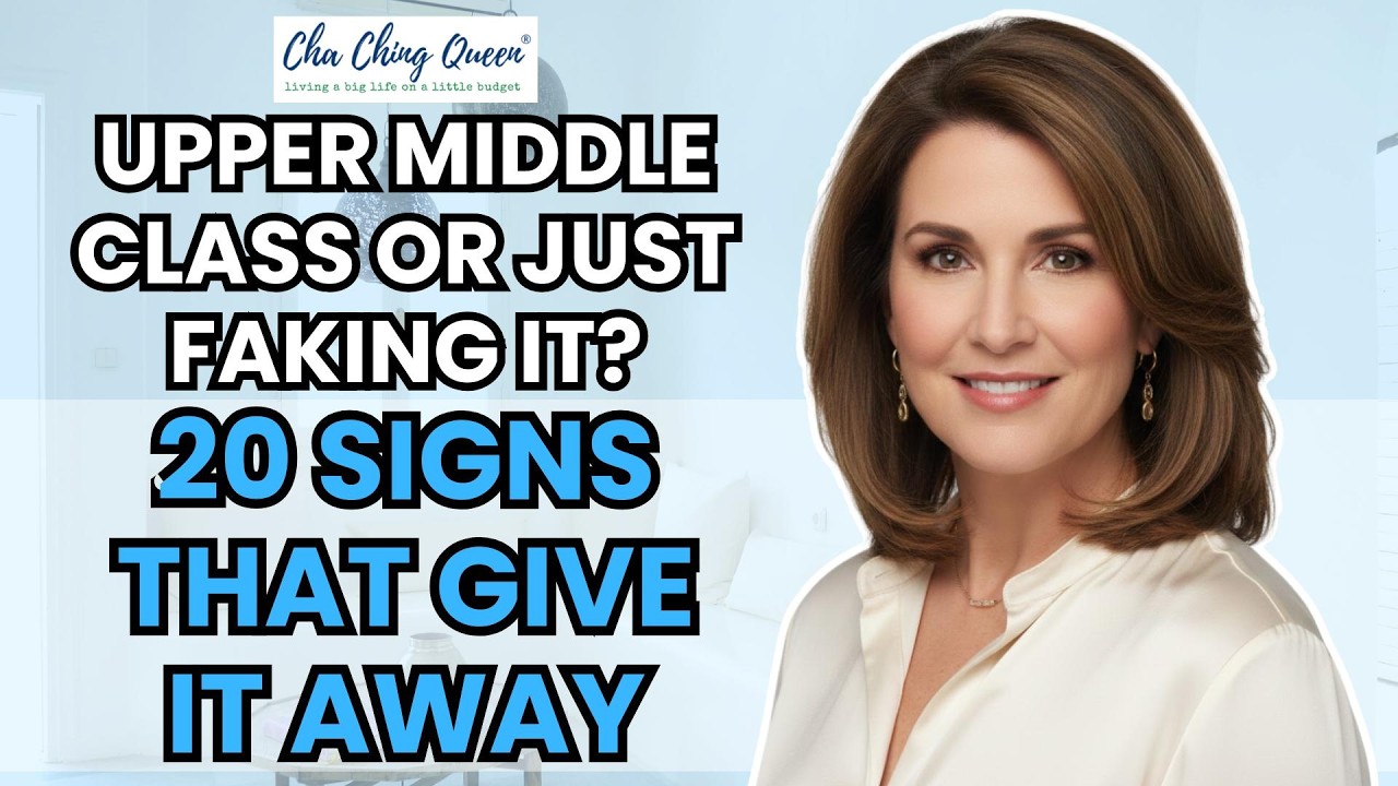 Video thumbnail for Upper Middle Class or Just Faking It 20 Signs That Give It Away
