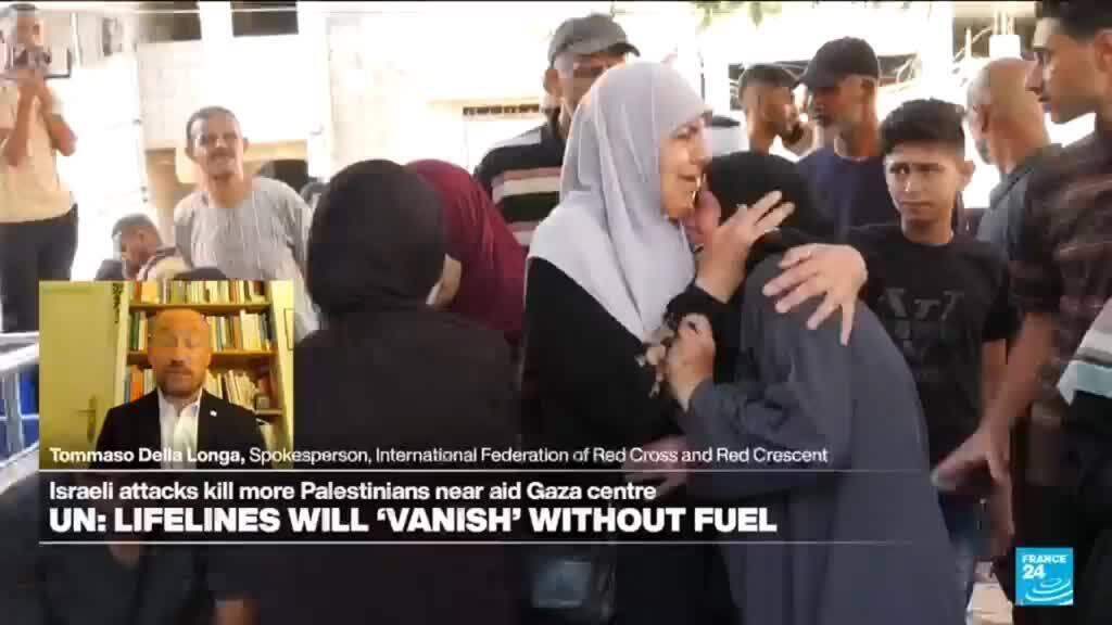 'Video thumbnail for 'It's simply horrific that a family would risk their life to find food and water for their beloved''