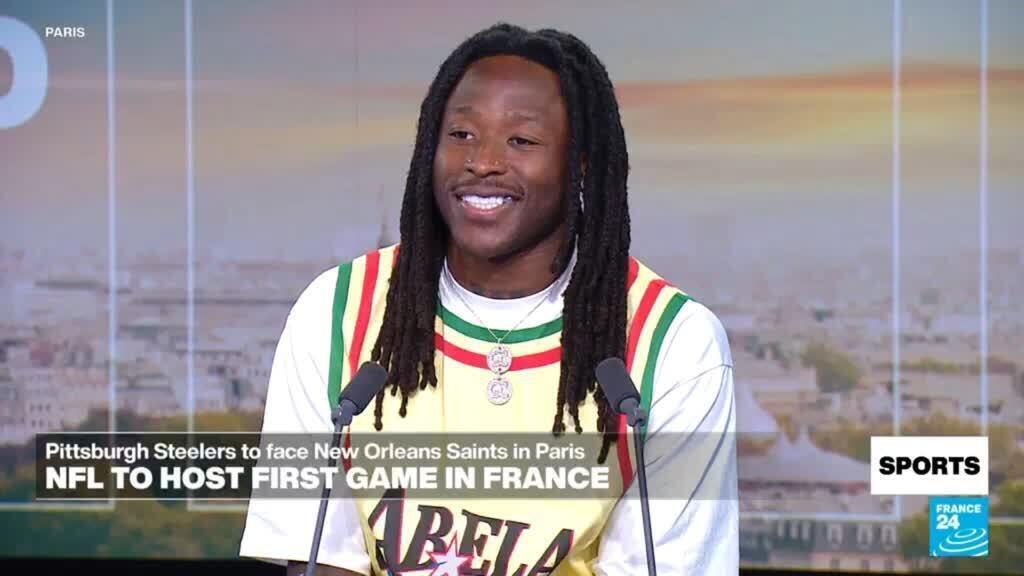Video thumbnail for NFL's Paris Premier: Saints RB Alvin Kamara on global reach, sport as catalyst for youth opportunity