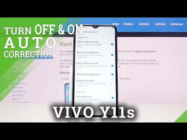 Video thumbnail for How to Turn On Auto Correction in VIVO Y11s – Enable Auto Correction