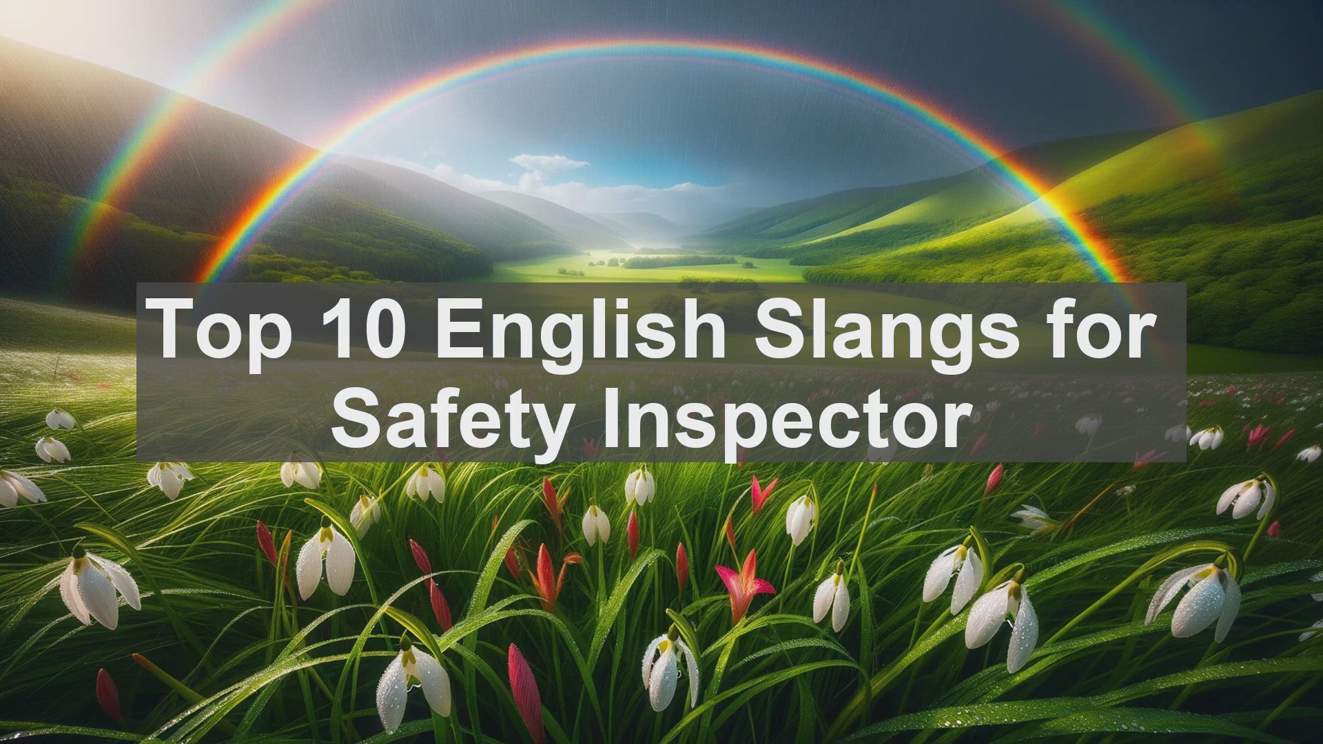 'Video thumbnail for Top 10 English Slangs for Safety Inspector'