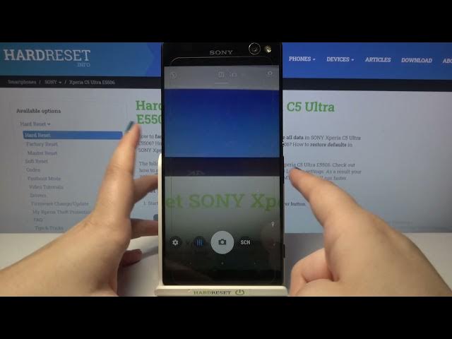 Video thumbnail for How to Change Camera Volume Buttons Function in SONY Xperia C5 Ultra – Camera Settings