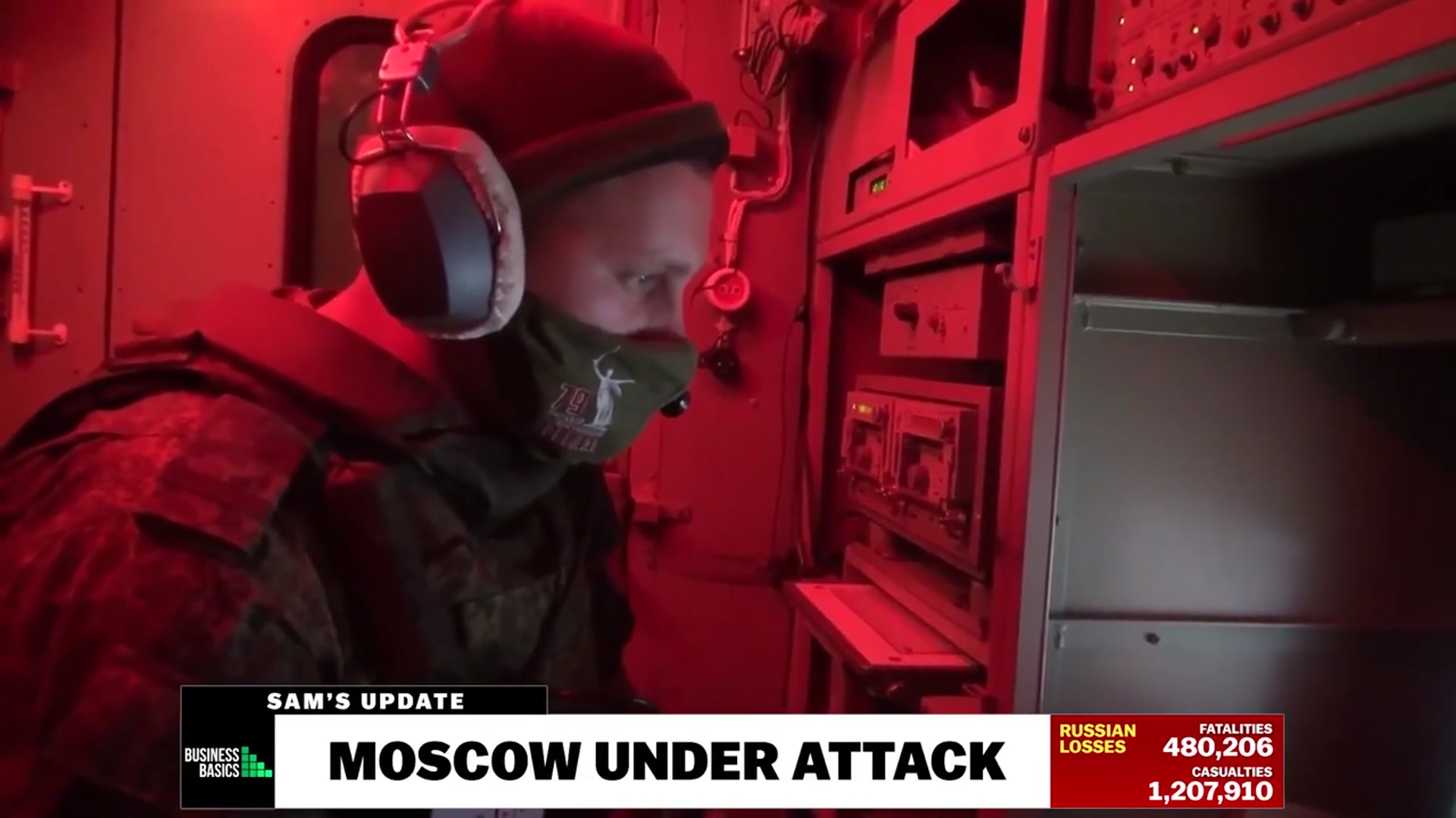 Video thumbnail for business basics: russia-ukraine war: drone attacks target moscow, oil refineries ablaze