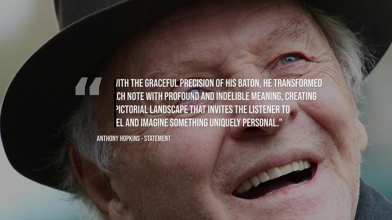 Video thumbnail for Anthony Hopkins to release 'uniquely personal' classical music album.