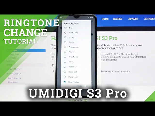 Video thumbnail for How to Change Ringtone in UMIDIGI S3 Pro – Ringtone Settings