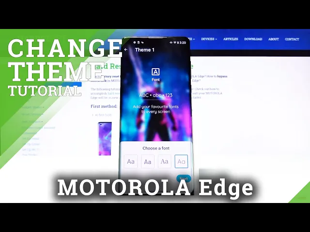 Video thumbnail for How to Apply Device Theme in Motorola Edge – Change Device Theme