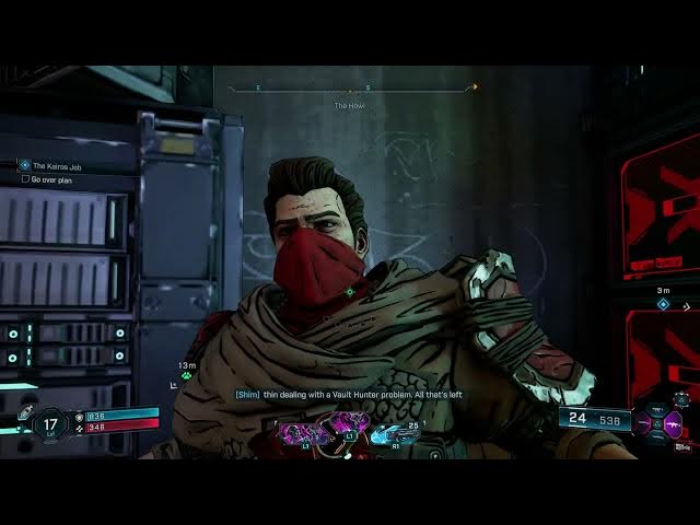 Video thumbnail for Borderlands 4 - The Kairos Job: Return To Shim Go Over Plan with Glitch & Kilo | Kilo's Instructions