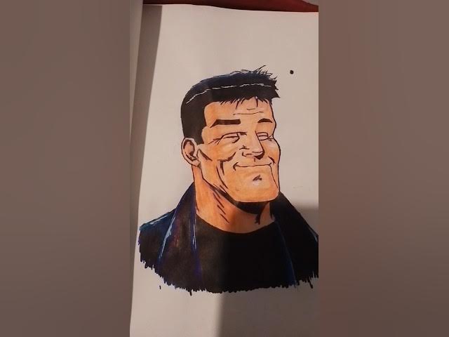 Video thumbnail for Billy Butcher comic drawing #art #theboys #billybutcheredit #trend #viral #shorts #drawing #comics