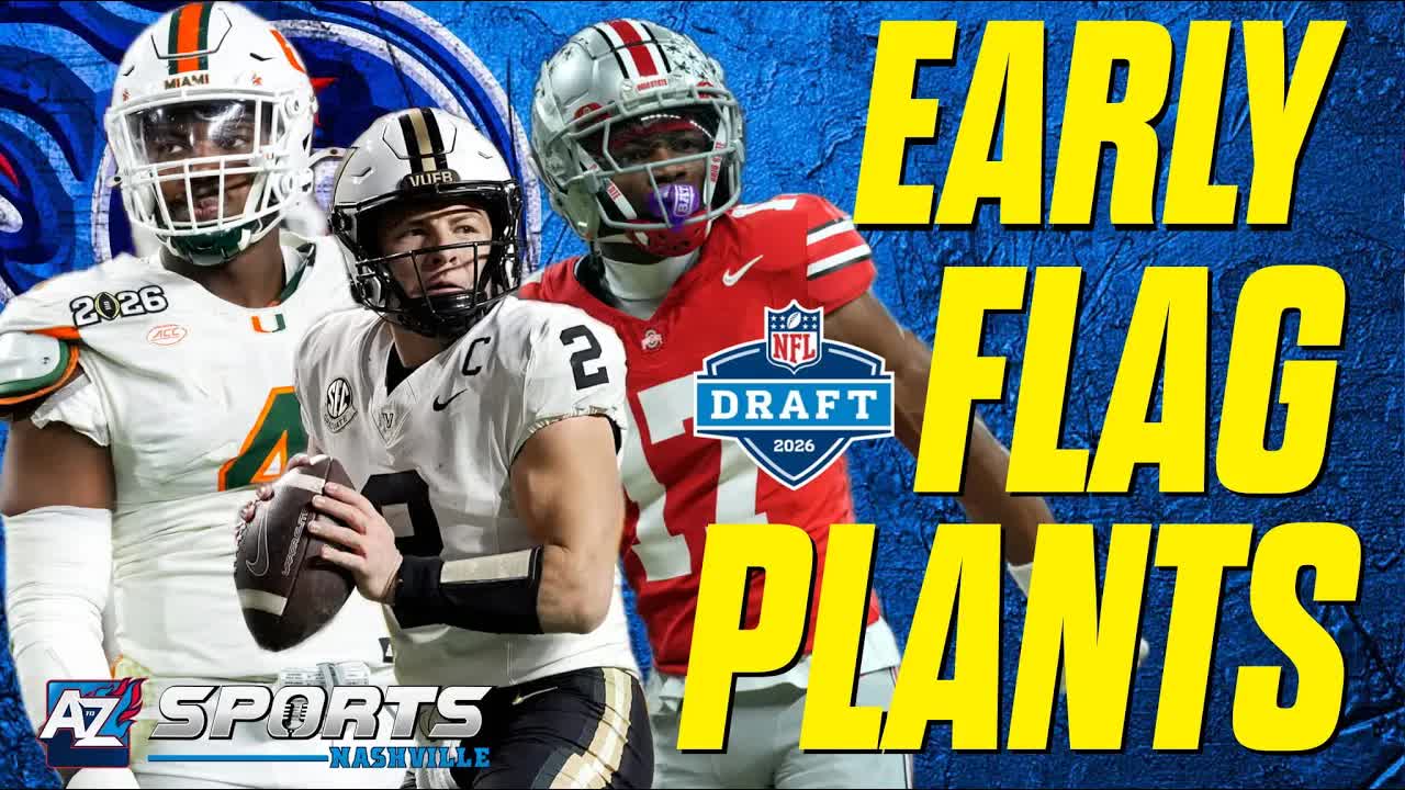Video thumbnail for a to z sports nashville: titans' biggest draft needs: 2026 nfl draft prospects & analysis