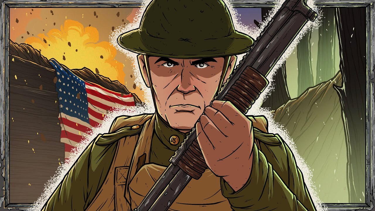 'Video thumbnail for WW1 From the American Perspective | Animated History'