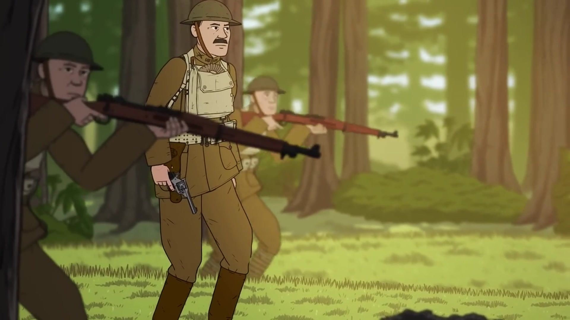 'Video thumbnail for WW1 From the American Perspective | Animated History'