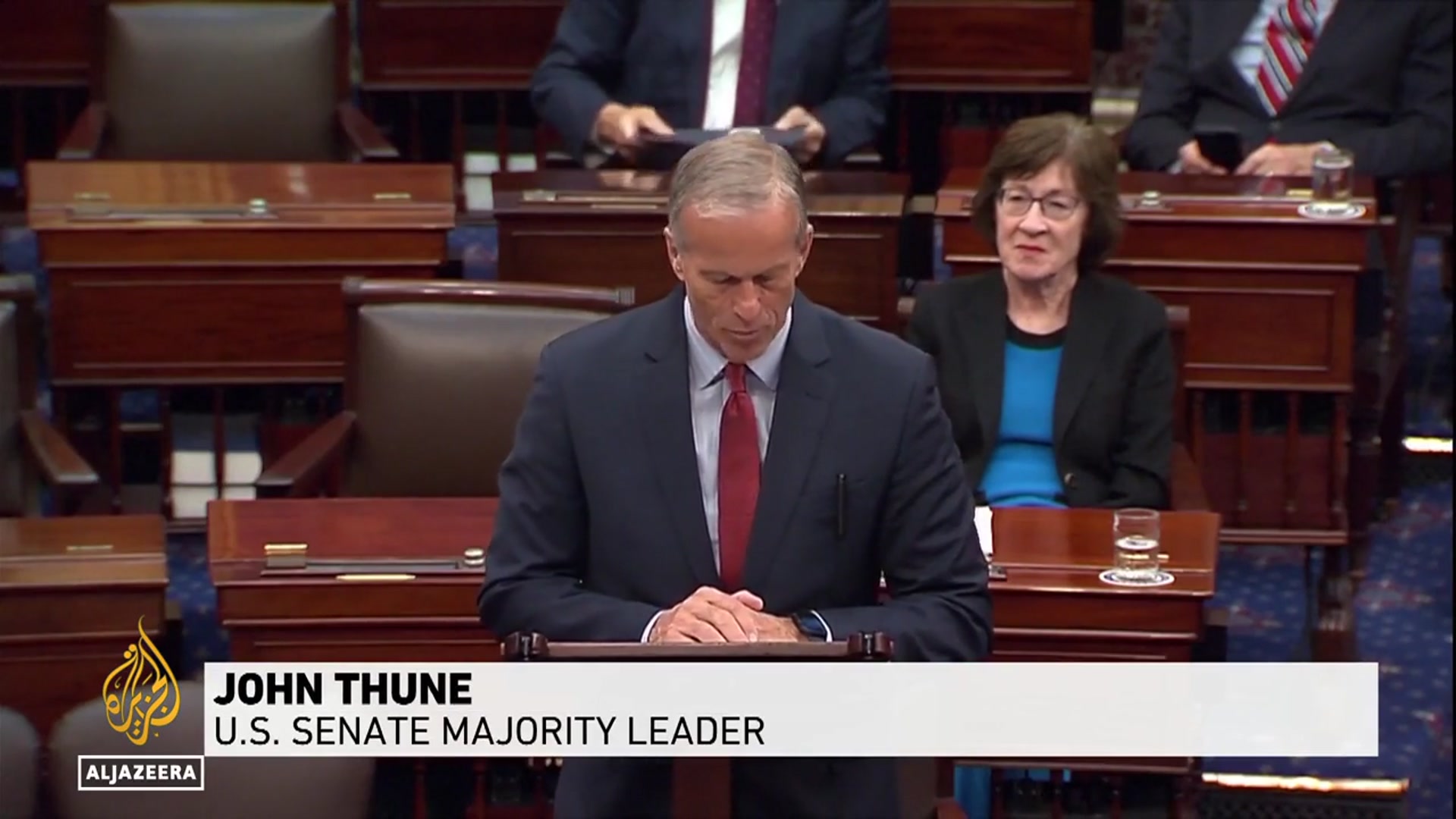 'Video thumbnail for US Senate vote: Republican-led deal offers hope for end to shutdown'