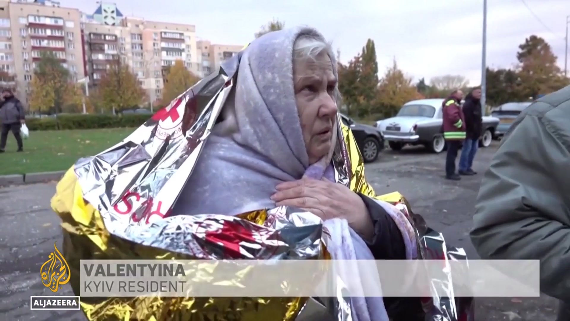 'Video thumbnail for Russian overnight attack on Ukraine’s Kyiv kills at least 3, wounds dozens'